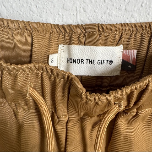 NWT Size S Kahki Cargo longline baggy boy shorts - Honor the Gift - Picture 3 of 13